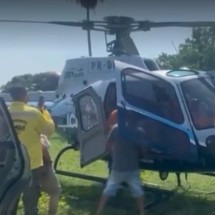 Pra quem não viu: Turista é atacada por búfalo durante passeio no Pantanal - Reprodução TV Globo