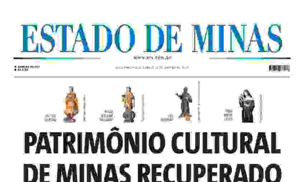 Confira a capa do Estado de Minas do dia 4/1/2025 -  (crédito: Estado de Minas)