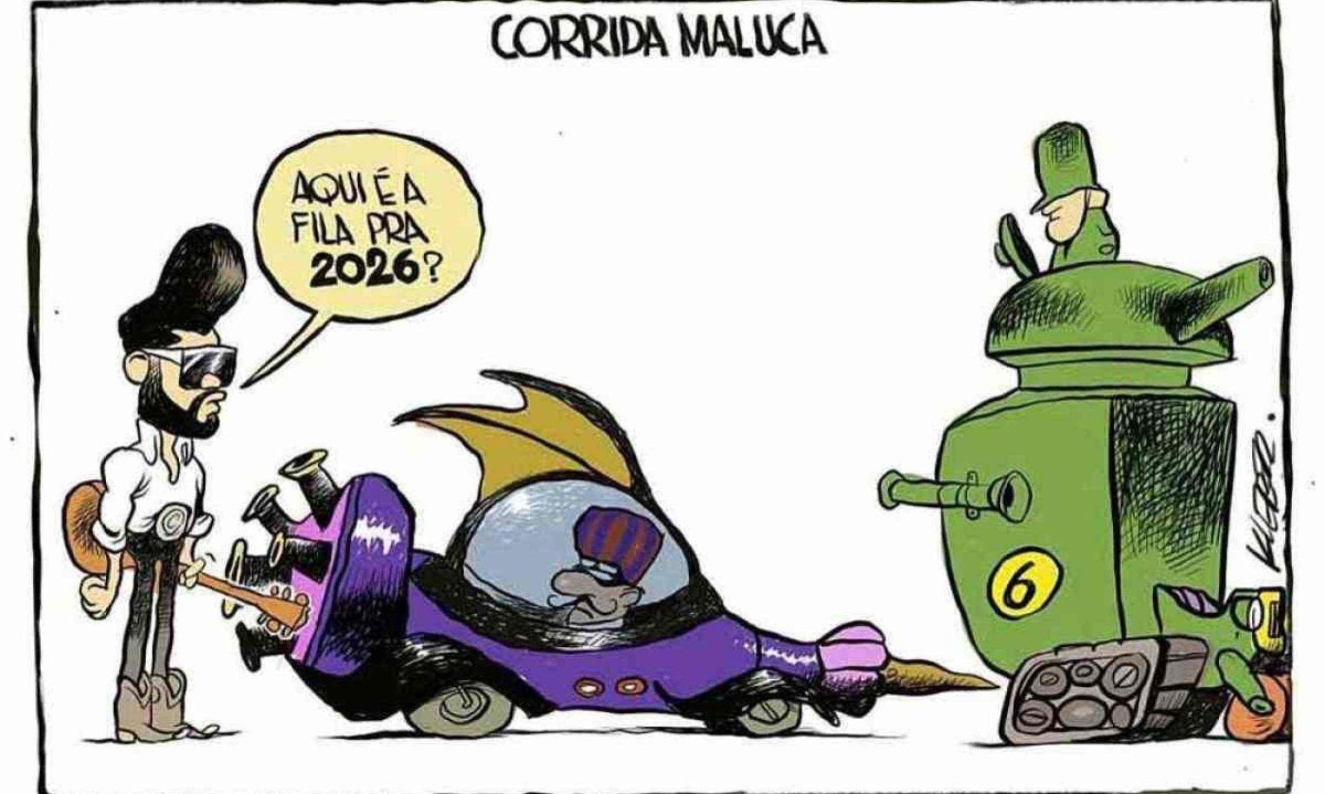 Charge do Estado de Minas -  (crédito: Kleber)