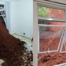 Deslizamento de talude atinge apartamentos e deixa seis desalojados em MG - Corpo de Bombeiros Militar de Minas Gerais