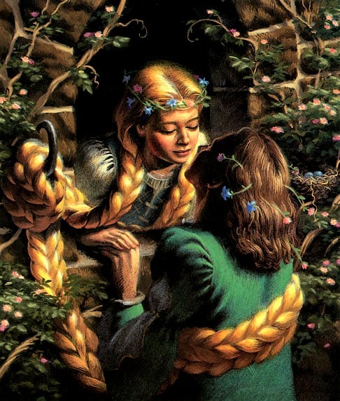 Rapunzel - Publicado em  1815, se inspirou no conto 