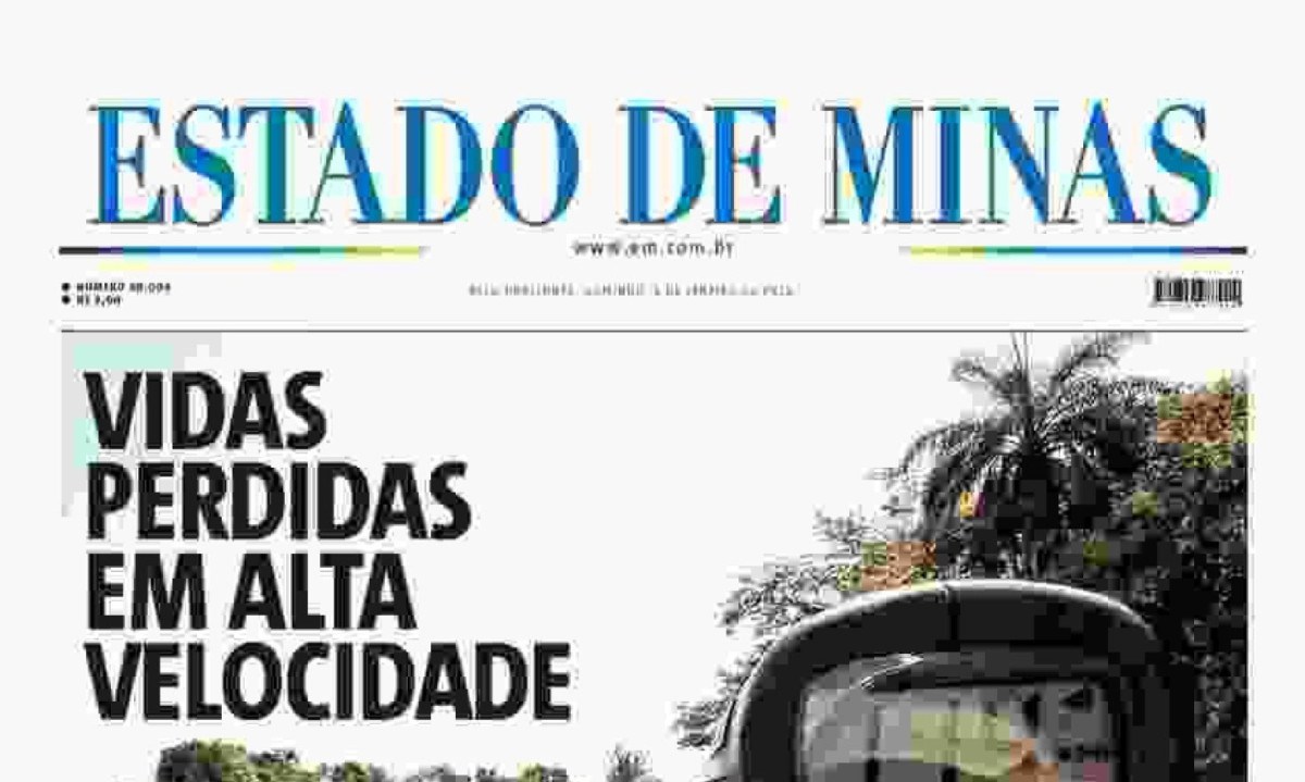 Confira a capa do Estado de Minas do dia 5/1/2025 -  (crédito: Estado de Minas)