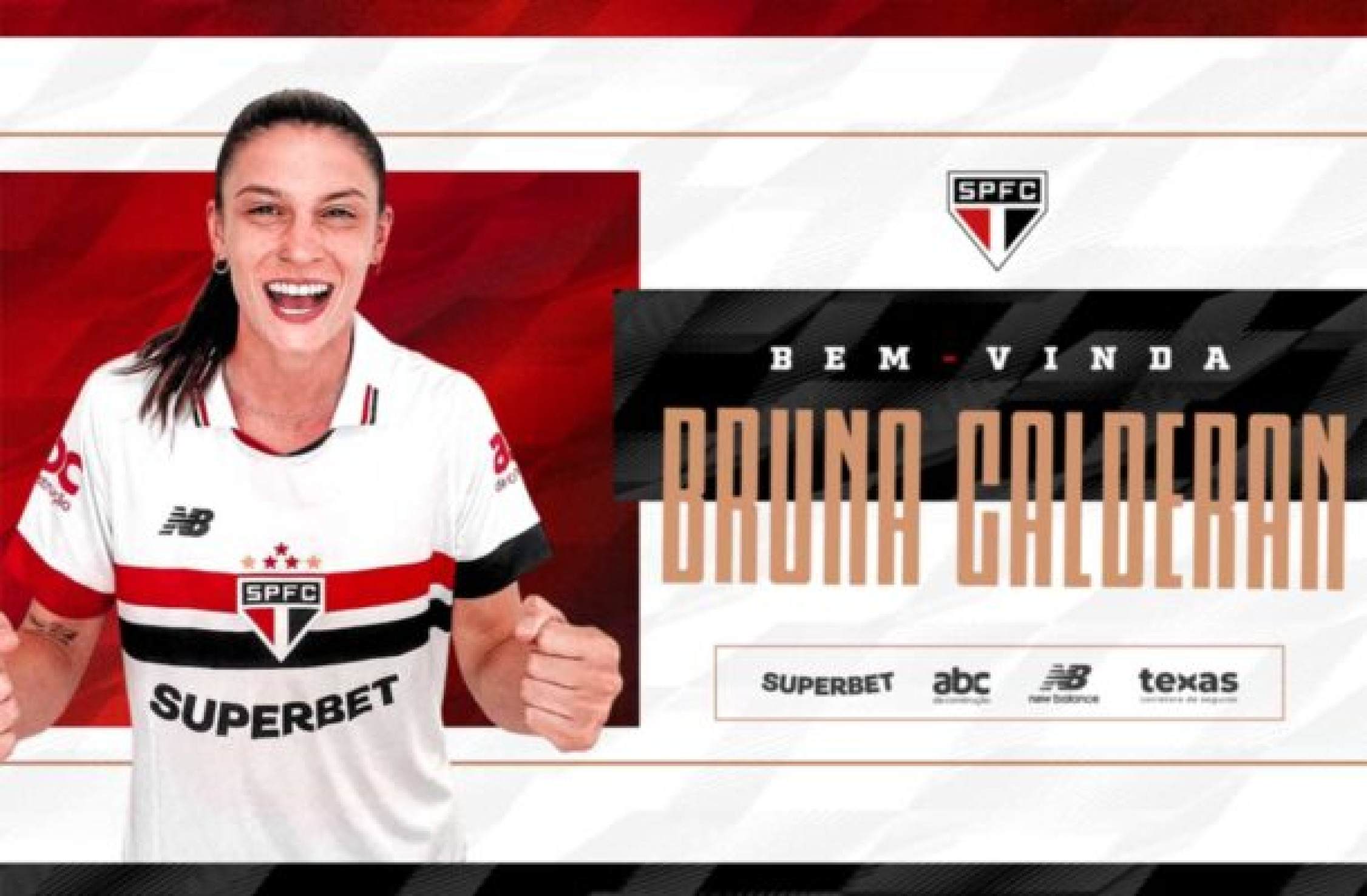 São Paulo anuncia a contratação da lateral Bruna Calderan