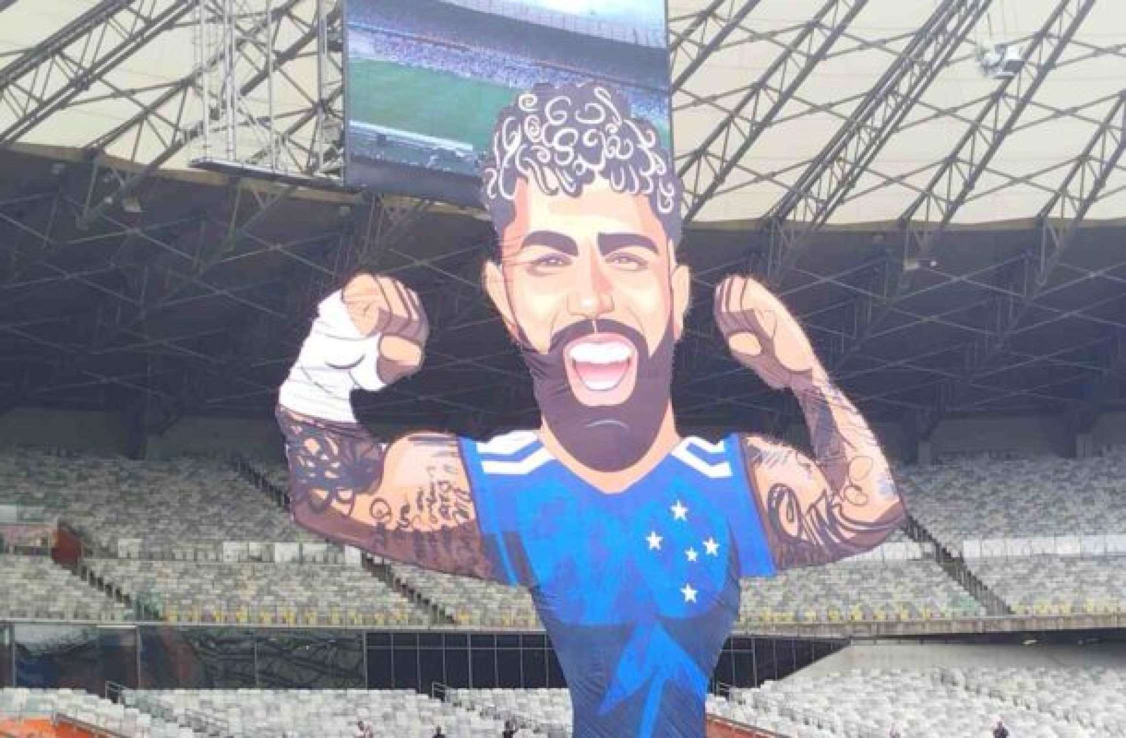 Gabigol fala pela primeira vez com a camisa do Cruzeiro: ‘Muito animado’