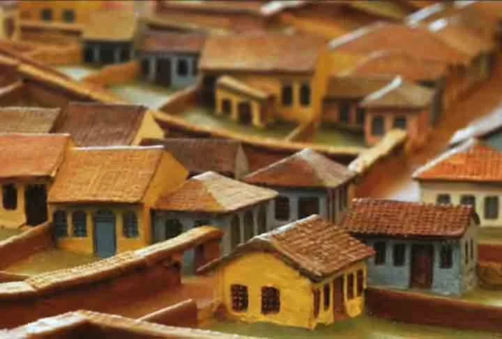 A maquete de São Paulo na época do Brasil Imperial foi encomendada ao artista holandês Henrique Bakkenist para comemorar o centenário da Independência do país, em 1922. 
