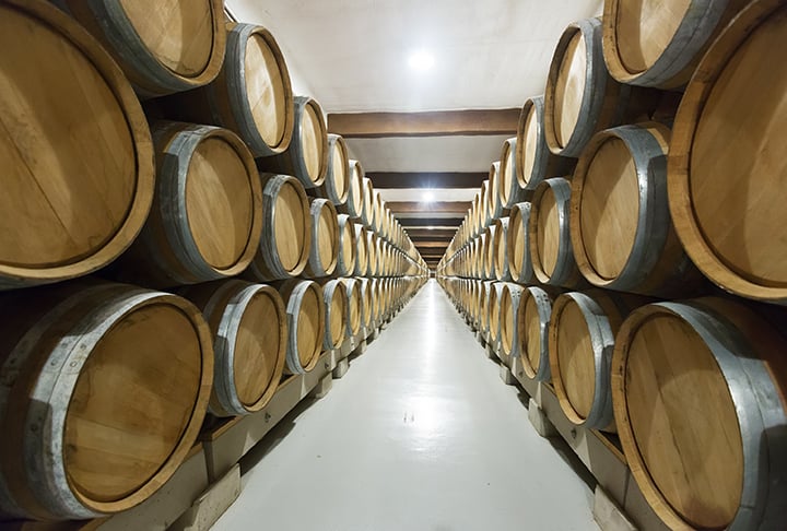  Um bom vinho tinto pode melhorar muito suas características com o envelhecimento, desde que seja bem armazenado.
