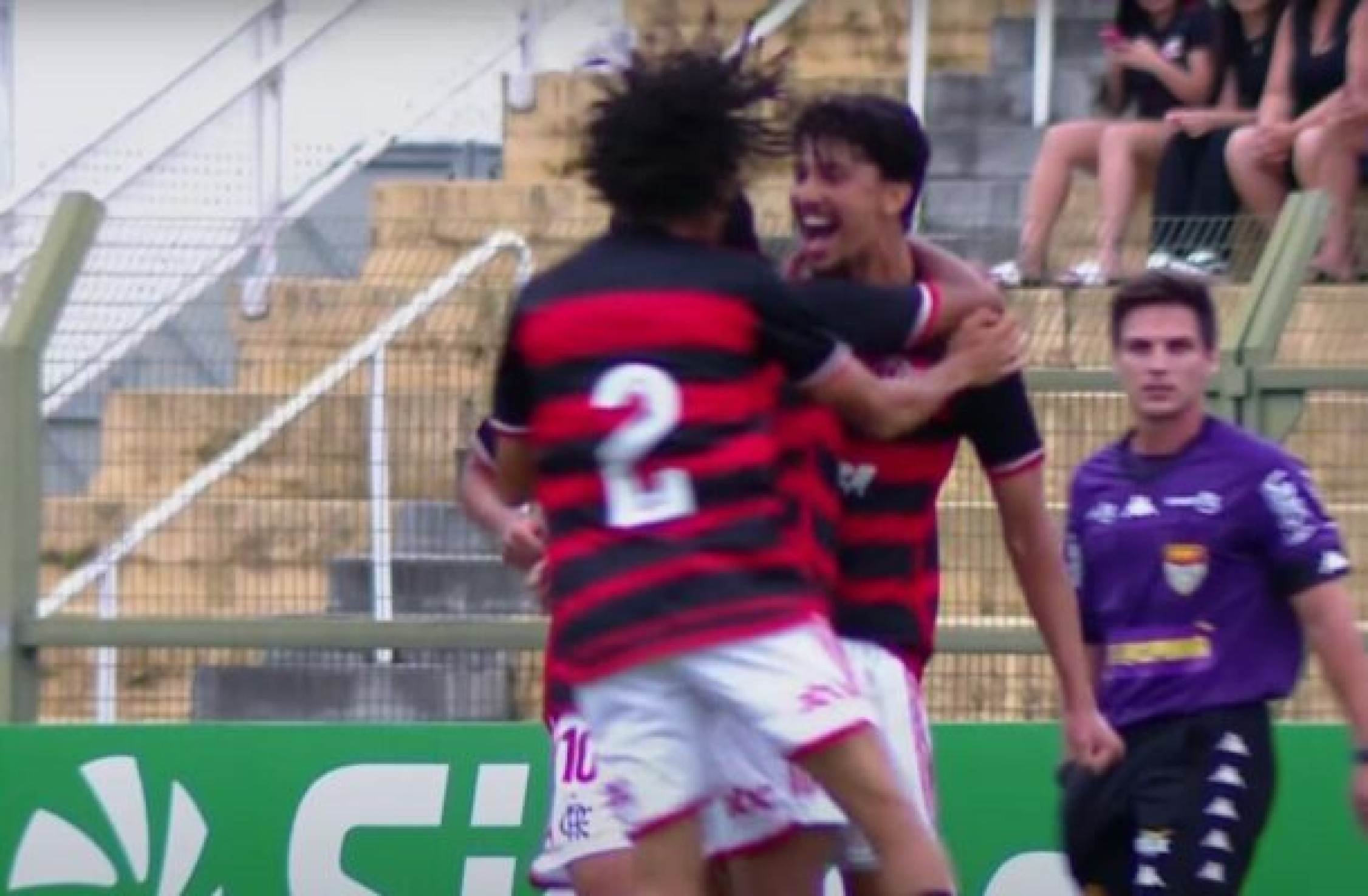 Flamengo goleia o Cruzeiro-PB em estreia pela Copinha