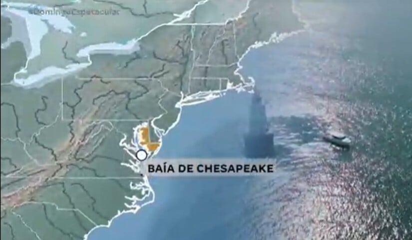 O farol fica na Baía de Chesapeake, no estado de Maryland, no nordeste dos Estados Unidos. Ele foi construído há 122 anos. 

