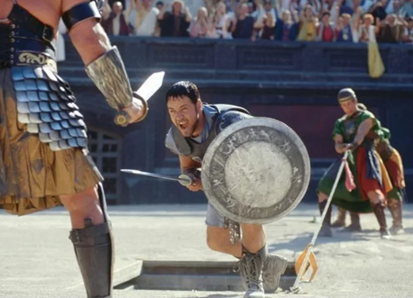 Segundo reportagem da “Folha de S.Paulo”, o modelo, denominado “Plastico di Roma Imperiale” (“Maquete de Roma Imperial”, em português), serviu de base para o diretor Ridley Scott estruturar algumas cenas do filme “Gladiador” (2000). 
