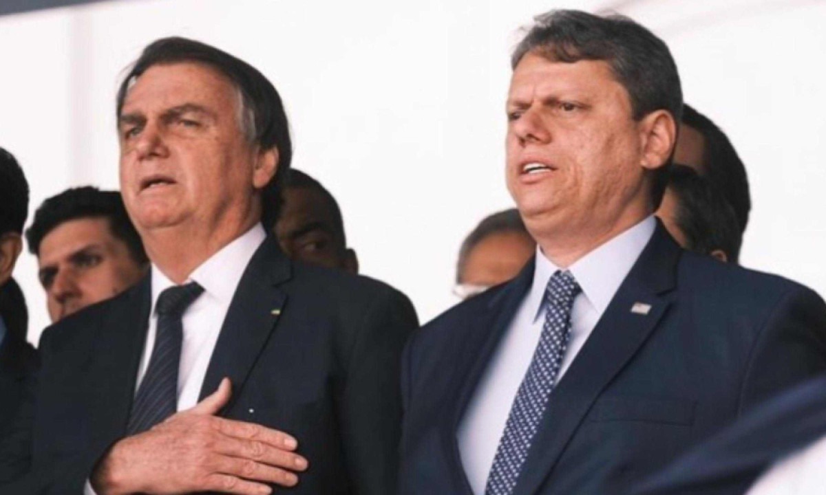 Publicamente, Tarc&iacute;sio mant&eacute;m apoio ao padrinho pol&iacute;tico Jair Bolsonaro -  (crédito: Platobr)