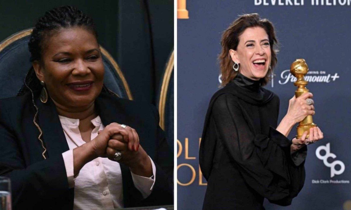 Ministra da Cultura, Margareth Menezes, comemora prêmio de Fernanda Torres -  (crédito: AFP)