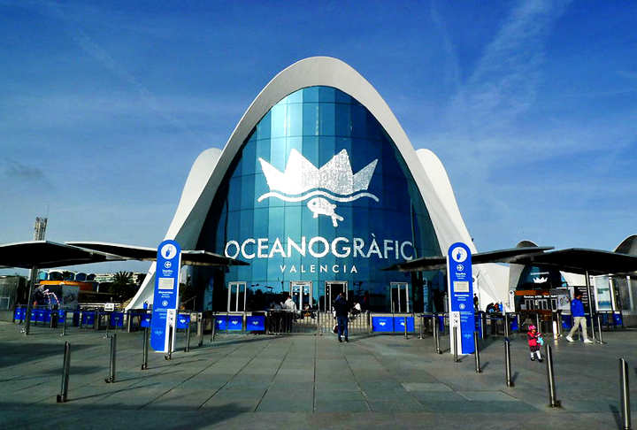 4º lugar - Oceanogràfic - Fica na cidade de Valencia, na Espanha. Inaugurado em 2003.  