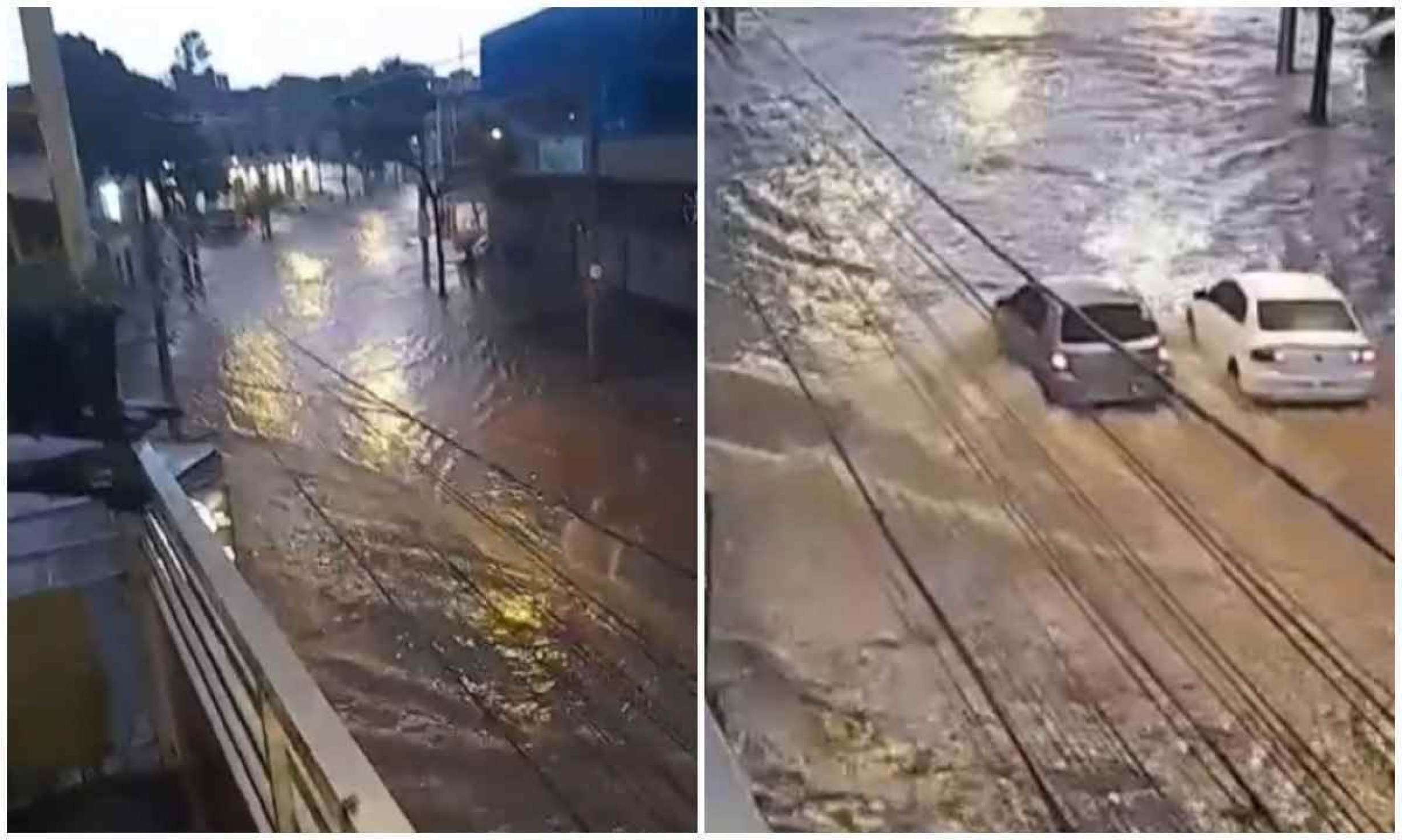 Temporal em BH: Avenida Dr. Álvaro Camargos fica debaixo d’água; veja vídeo