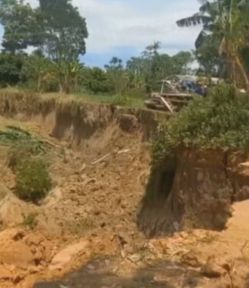 Desta vez, segundo as autoridades, não houve interrupção do trânsito na estrada, como já ocorreu em outras ocasiões. 