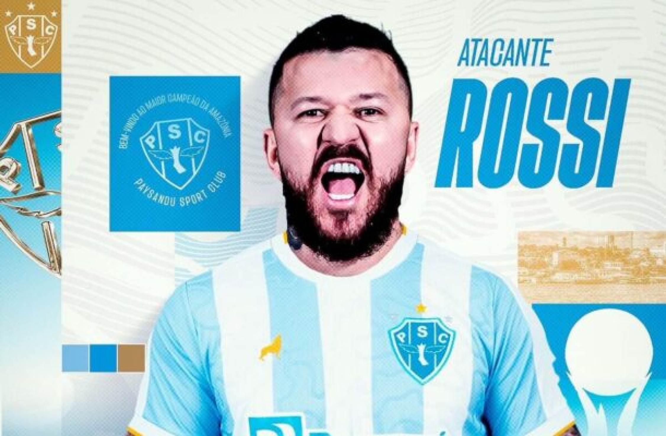 Rossi deixa o Vasco e é anunciado pelo Paysandu