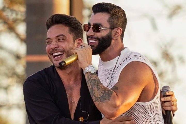 Um dos primeiros a se manifestar a respeito da possível candidatura foi o cantor Wesley Safadão, que declarou apoio a Gustavo e o chamou de 