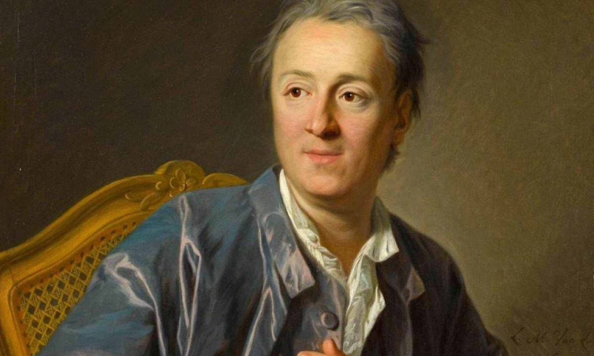 Para o filósofo Denis Diderot, mulheres são capazes de amar a vida com especial intensidade, o que as torna mais corajosas do que os homens -  (crédito: Quadro de Louis-Michel Van Loo/1767)