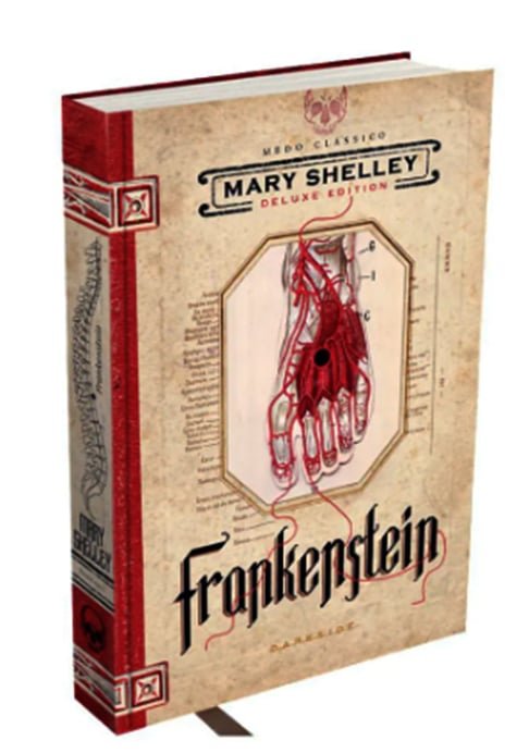 5º lugar: “Franskenstein” – O livro conta a história do cientista Victor Frankenstein e sua criação, um monstro assustador feito de resto de cadáveres. A obra é um lembrete perturbador das atrocidades que podem surgir quando a ciência ultrapassa os limites éticos e morais. 