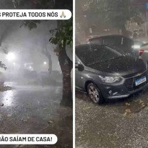 Chuva causa transtornos no Rio; previsão alerta para mais tempestades - Reprodução/Redes Sociais