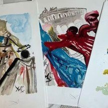 Gravuras raras de gênio do Surrealismo são encontradas em garagem em Londres - Divulgação Hansons Auctioneers 
