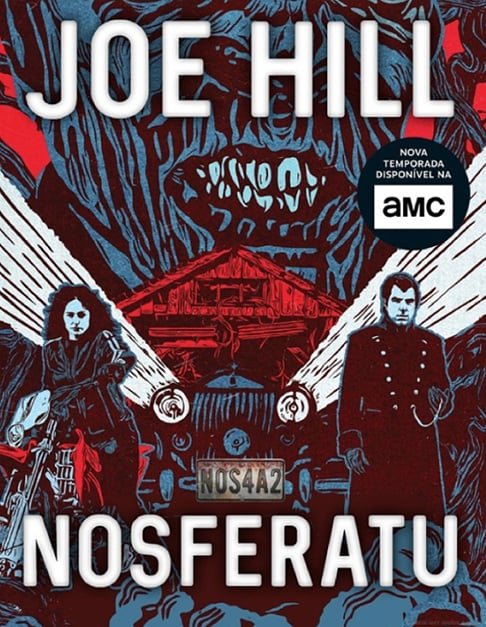 7º lugar: “Nosferatu” – Escrito por Joe Hil, filho de Stephen King, narra uma história envolvente sobre um jovem que embarca em uma perigosa jornada para enfrentar um vampiro imortal em busca de vingança. 