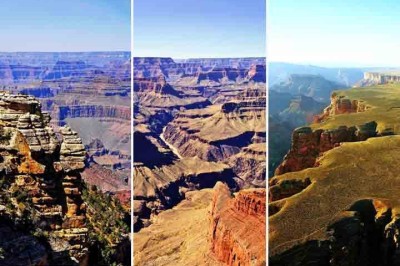 Localizado no estado do Arizona, nos Estados Unidos, o Grand Canyon é uma das maravilhas naturais mais impressionantes do mundo. Veja curiosidades sobre este lugar incrível! -  (crédito:  Imagens de Brigitte Werner e hfaux  por Pixabay)