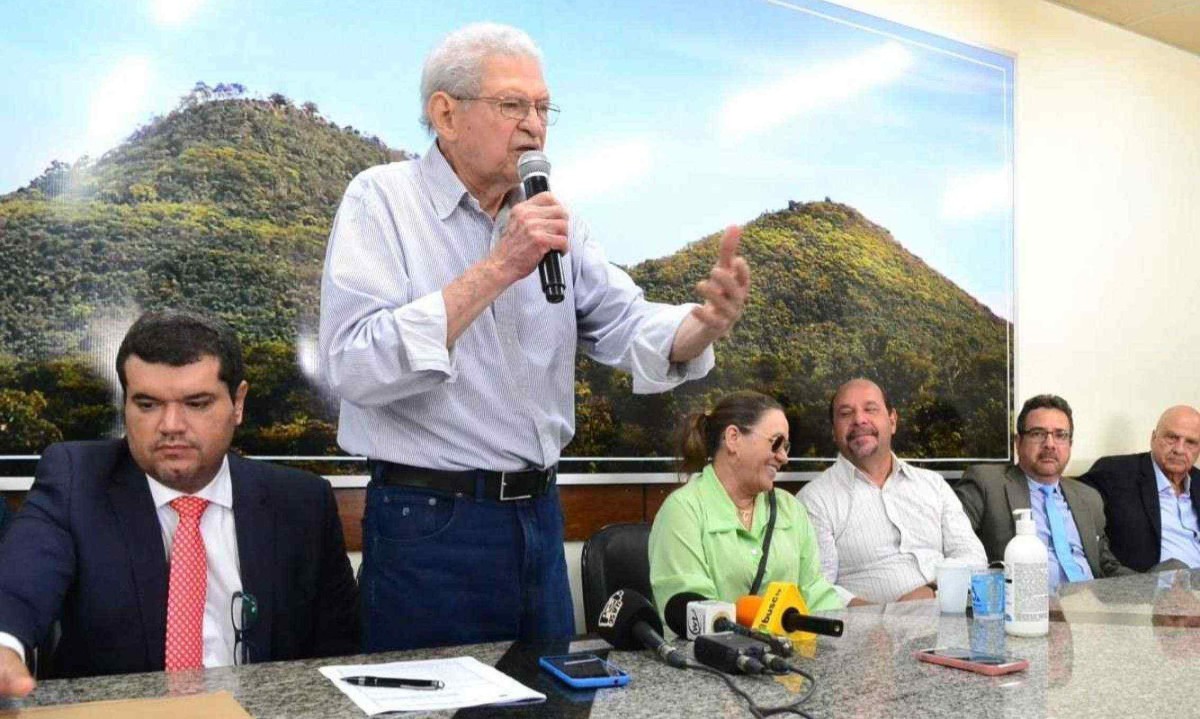 Humberto Souto deverá ser transferido para hospital de Brasília nesta quinta-feira -  (crédito: Luiz Ribeiro/EM/DA Press, 09.08.2023)