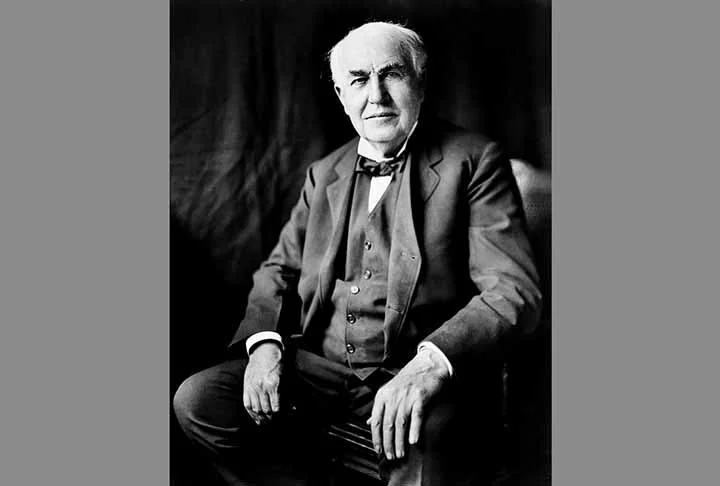 A história e as invenções de Thomas Edison - Domínio Público/Wikimédia Commons