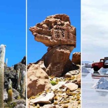 "Cemitério de trens" e árvore de pedra: conheça o impressionante Salar de Uyuni, na Bolívia -  Flickrs Kathy Quiroga e Flores-Guevara & Lon Brehmer