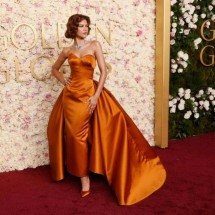Veja os looks que mais chamaram atenção no Globo de Ouro 2025 - Etienne Laurent/AFP