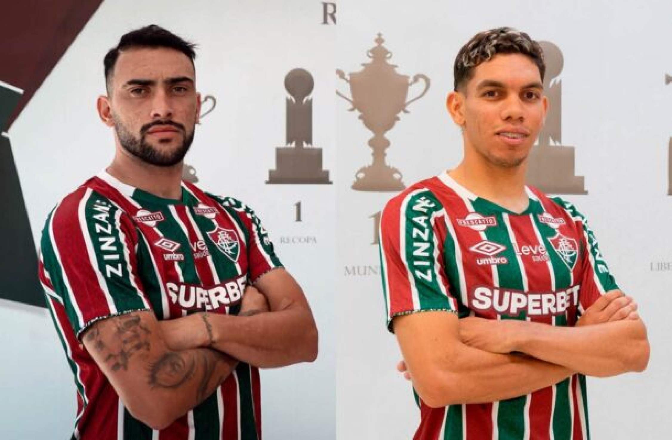 Dupla concederá primeira coletiva pelo Fluminense