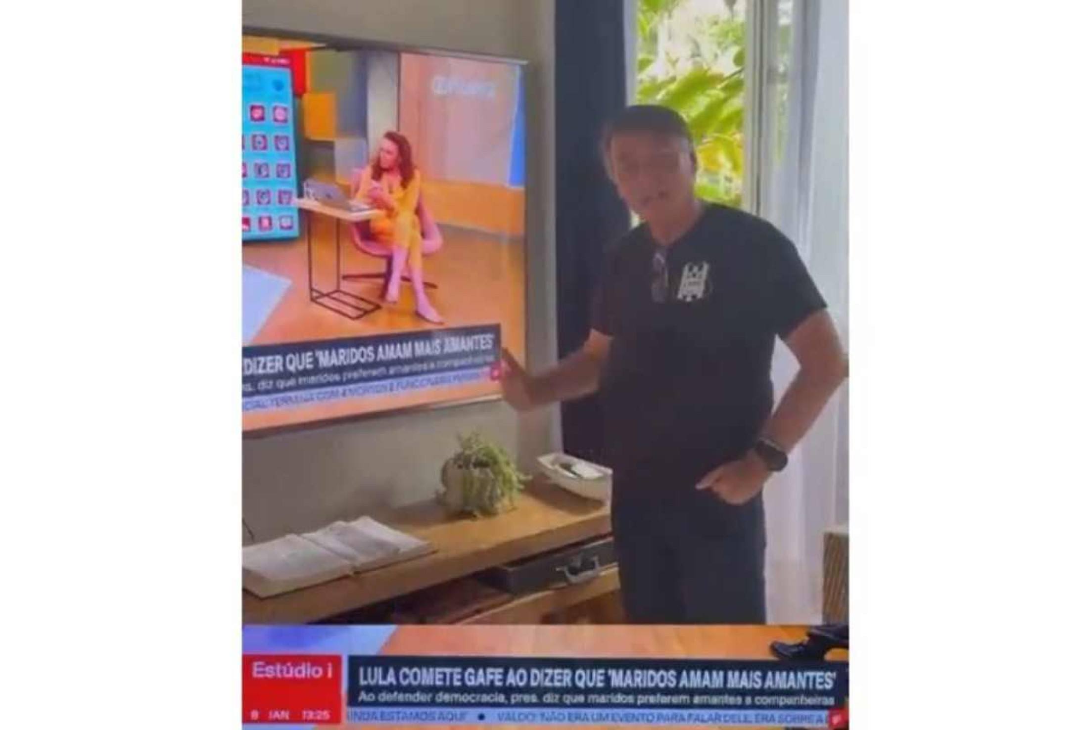 Bolsonaro após fala de Lula: 'Esse é o chefe da nação que fala em família?'