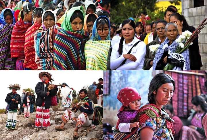 México: É um dos países mais ricos em diversidade indígena, com mais de 60 grupos étnicos, como os Maya, Zapotecos, Mixtecos e Nahuas. As comunidades são distribuídas principalmente no sul e nas montanhas centrais. A língua e a cultura indígenas continuam muito presentes, embora enfrentem desafios de discriminação.
