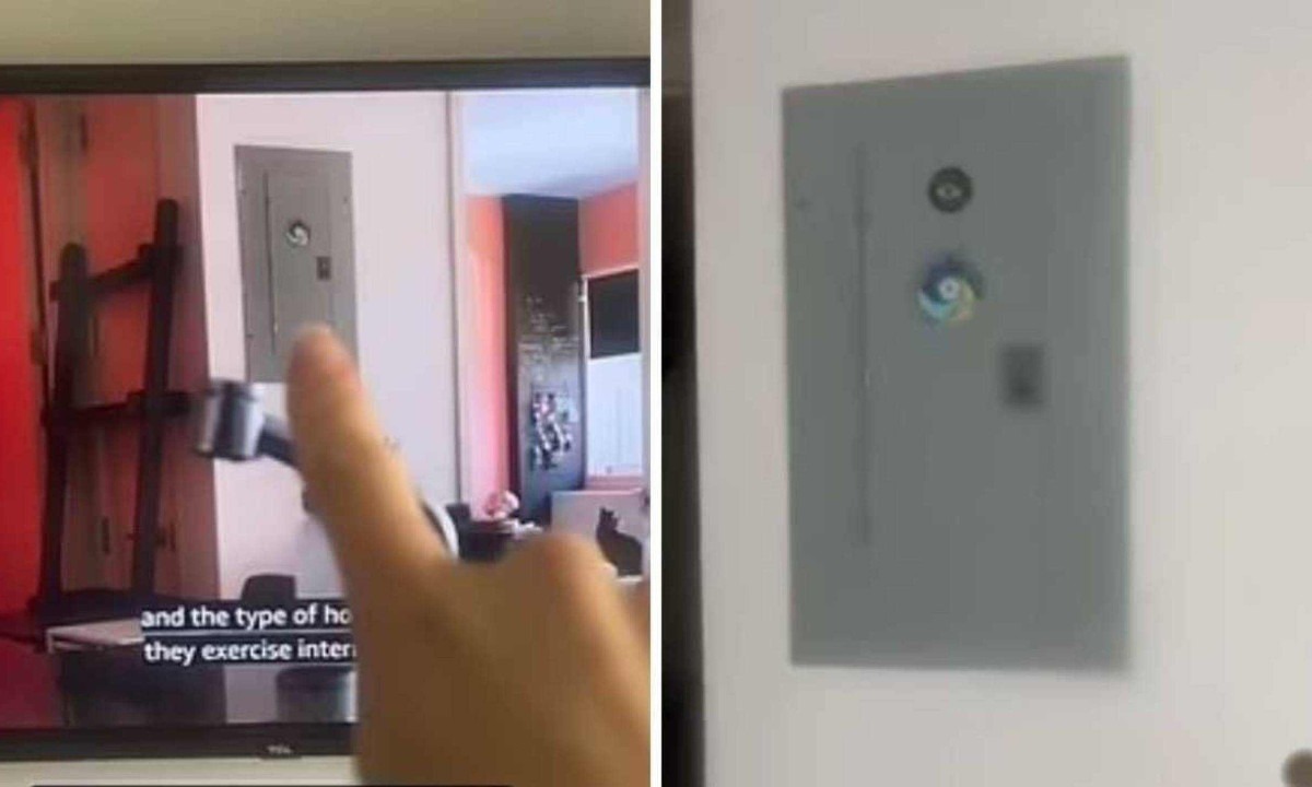 Mulher descobre que série foi filmada em seu apartamento -  (crédito: Reprodução / TikTok)