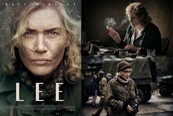 Kate Winslet concorreu ao Globo de Ouro de 2025 por sua atuação no drama “Lee”, sobre a fotógrafa Lee Miller e sua trajetória na Segunda Guerra Mundial. O filme estreou nos cinemas brasileiros em dezembro último.

