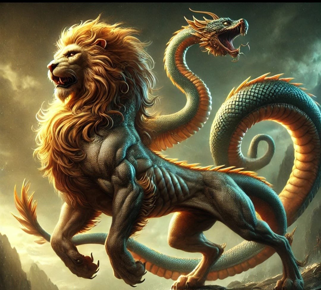Mas afinal, o que significa quimera? Esse termo é oriundo da Grécia e é uma criatura monstruosa, geralmente representada como um ser híbrido, combinando partes de diferentes animais. Uma quimera clássica tem a cabeça de um leão, o corpo de uma cabra e a cauda de uma serpente.
