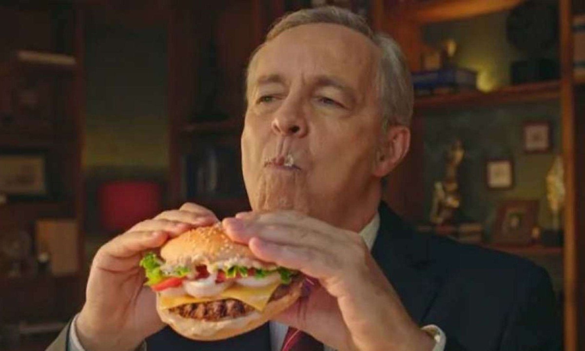 A campanha lança o hambúrguer BK Taste -  (crédito: YouTube/Reprodução)