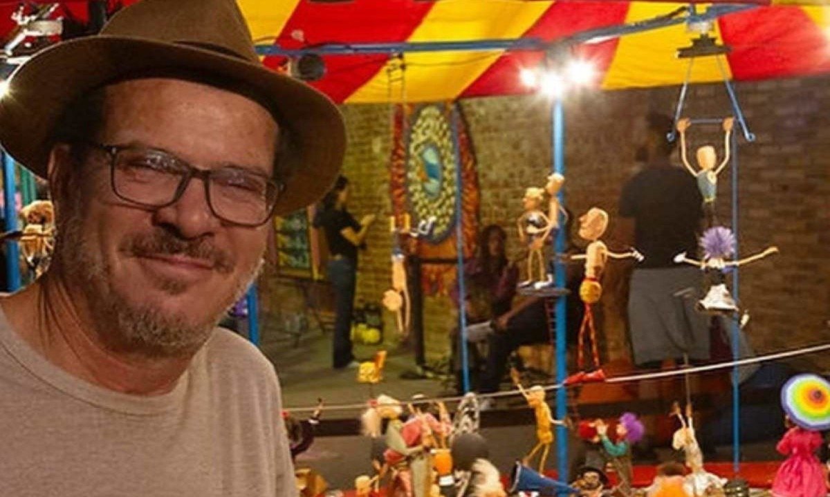 Agnaldo Pinho foi artista plástico, bonequeiro e cenógrafo  -  (crédito: Djavan Henrique/ Reprodução)