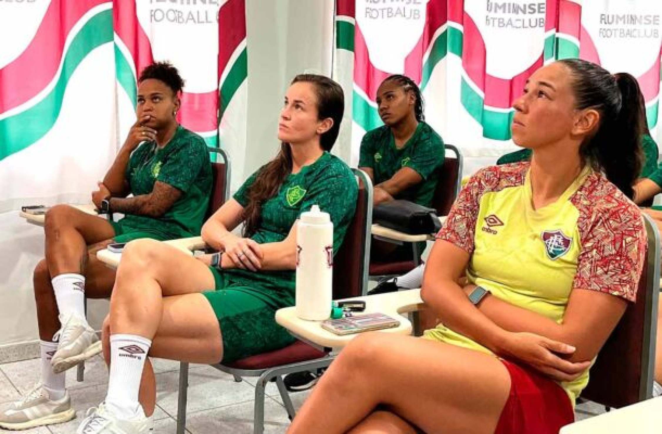 Futebol Feminino do Fluminense se apresenta para a temporada 2025