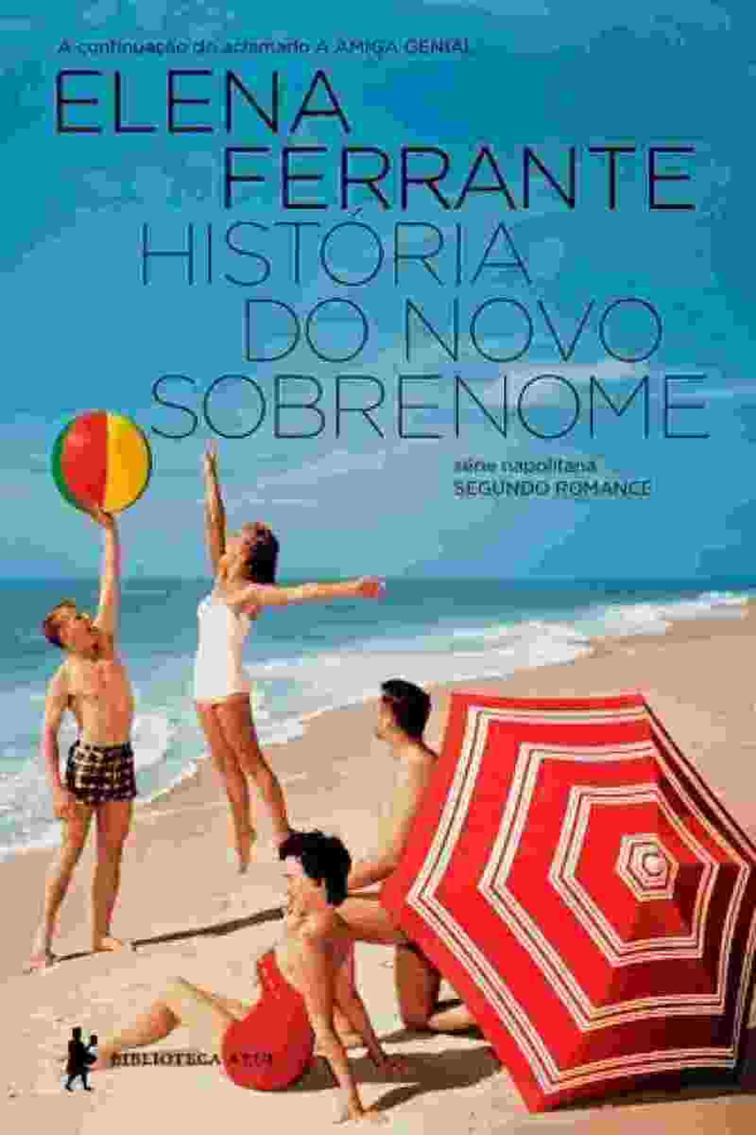 Capa do livro História do novo sobrenome 