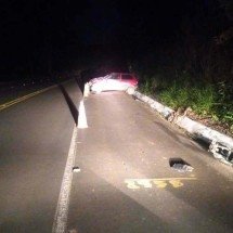 Acidente com motorista sem carteira termina com um morto no Sul de Minas - PMRv/Divulgação