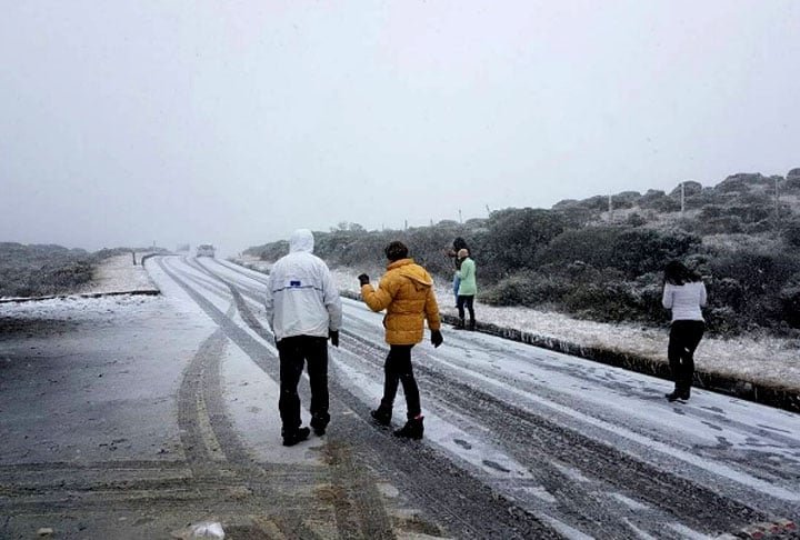 Bom Jardim da Serra (SC)  - Fica na Serra do Rio do Rastro. A cidade já registrou -7,4°C, cobrindo as montanhas de neve. Com pouco mais de 4 mil habitantes, o município tem cânions e mais de 30 cachoeiras.