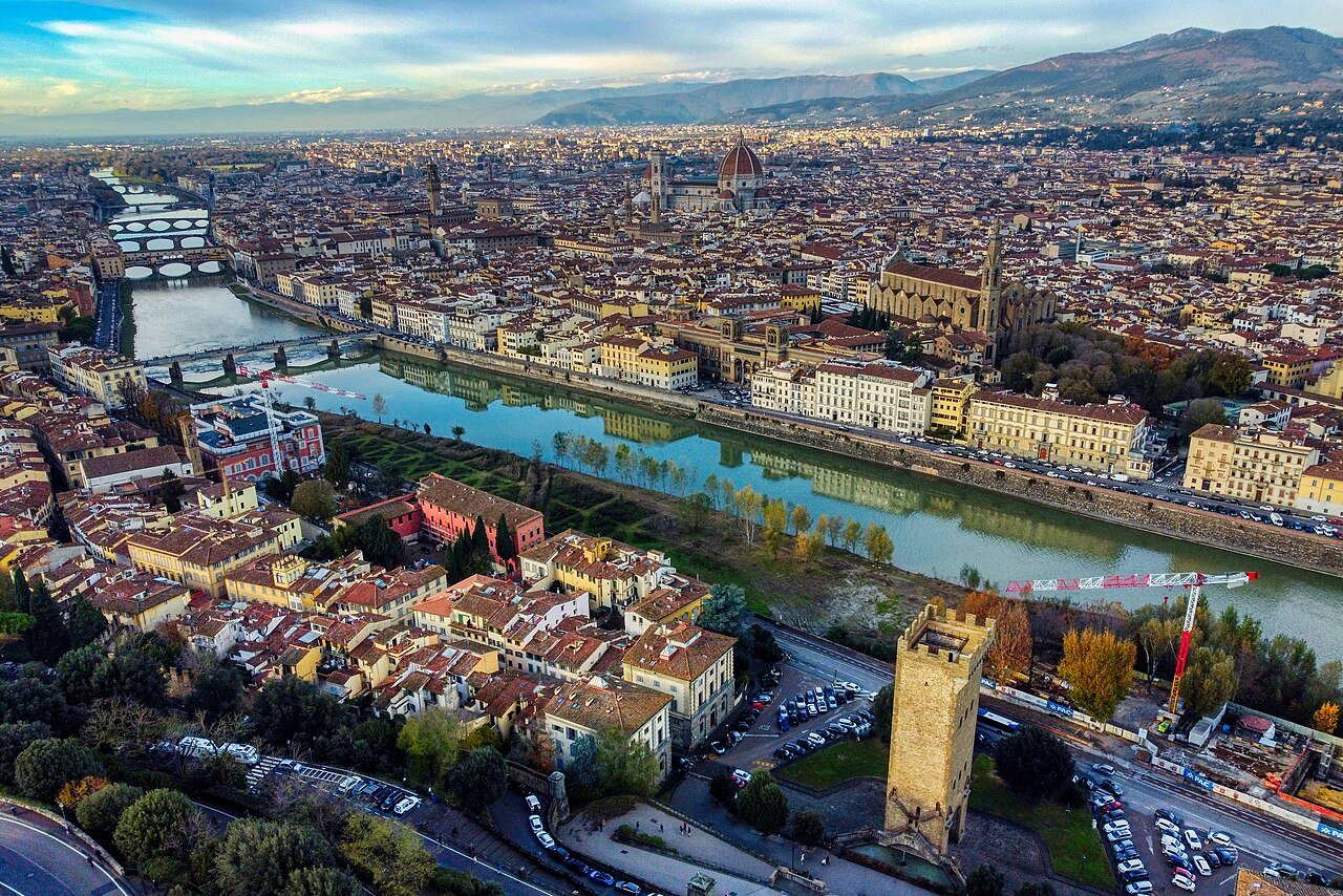 A intenção é proporcionar um visual agradável para quem olha sua estrutura a partir do alto de pontos turísticos de Florença. 