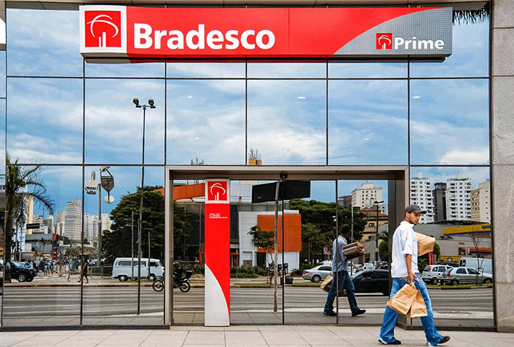 3º lugar: Bradesco - Fundado em 1943, tem sede em Osasco, na região metropolitana de São Paulo - Ativo total em 2024: R$ 1,9 trilhão.

