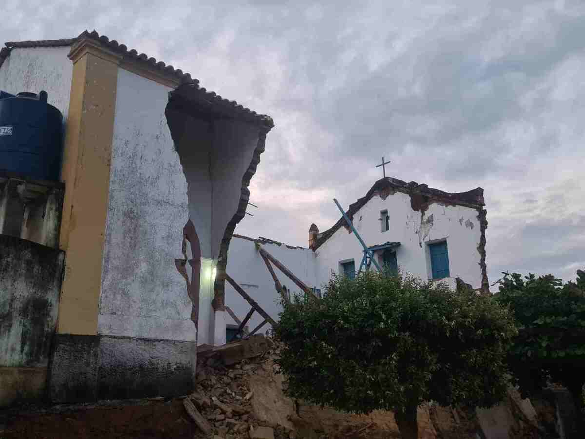 Igreja Nossa Senhora da Conceição -  (crédito: Paróquia Nossa Senhora da Conceição/Cachoeira do Pajeú/Divulgação)