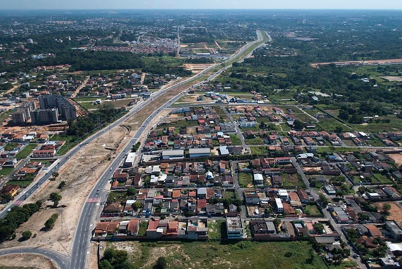 15º lugar: Comunidade Colônia Terra Nova, em Manaus, capital do Amazonas - 30.142 moradores.
