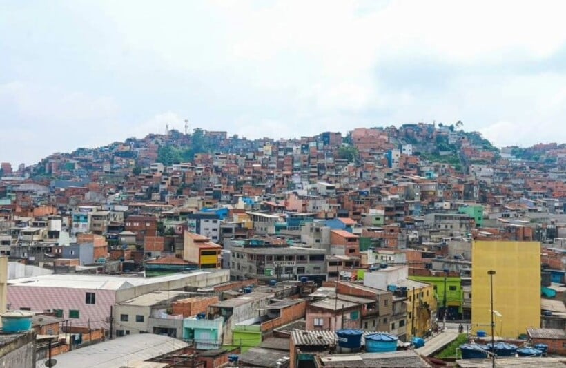 17º lugar: Favela Vila São Pedro, em São Bernardo do Campo, no ABC Paulista - 28.466 moradores. 
