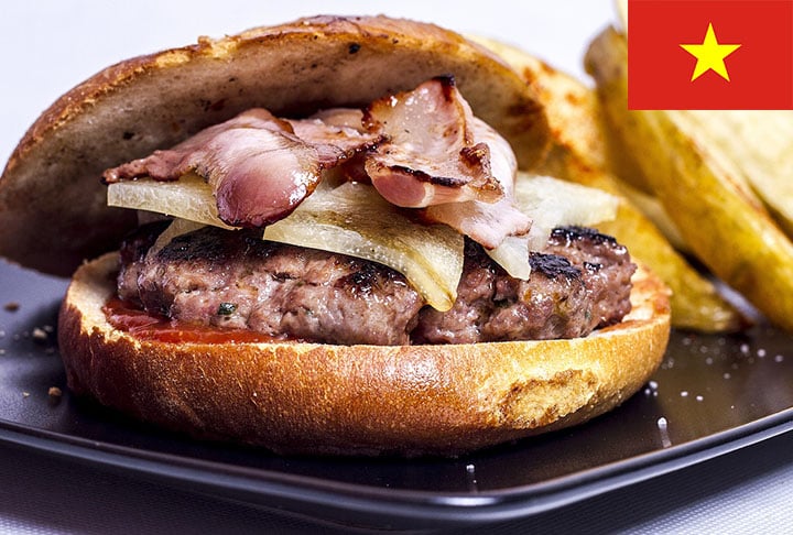 5º - Bánh mì heo quay - É originário do Vietnã e  em português significa 