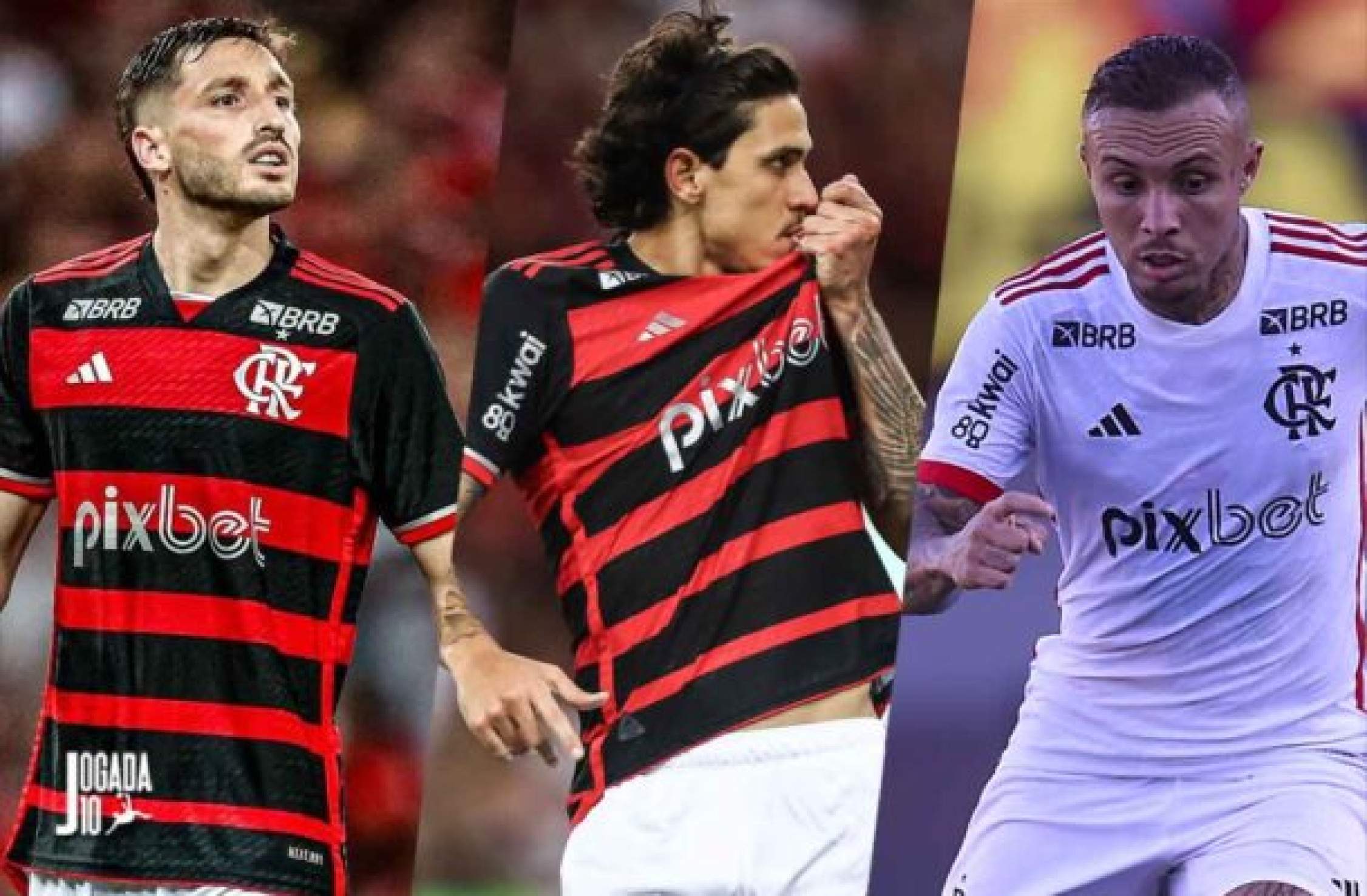 Cebolinha, Viña e Pedro: a situação dos lesionados do Flamengo