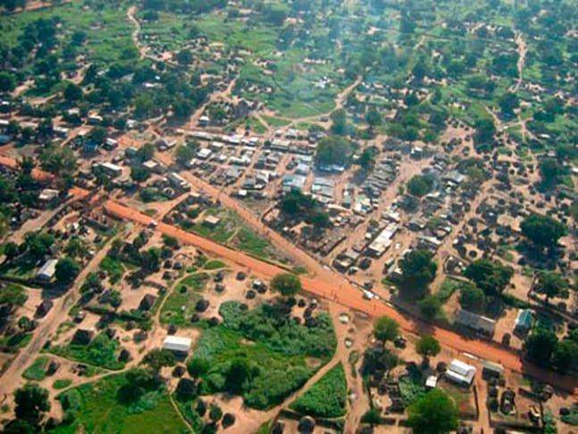 Sudão do Sul (Norte da África) - 13 pontos - Capital: Juba. População: 12,7 milhões.